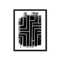 Picture of Simple Maze I _GroupedProduct_Rectangle_Portrait_Framed_Matted_