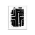 Picture of Simple Maze I _GroupedProduct_Rectangle_Portrait_Framed_Matted_