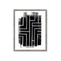 Picture of Simple Maze I _GroupedProduct_Rectangle_Portrait_Framed_Matted_