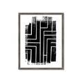 Picture of Simple Maze I _GroupedProduct_Rectangle_Portrait_Framed_Matted_