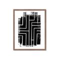 Picture of Simple Maze I _GroupedProduct_Rectangle_Portrait_Framed_Matted_