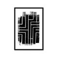 Picture of Simple Maze I _GroupedProduct_Rectangle_Portrait_Framed_Matted_