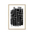 Picture of Simple Maze I _GroupedProduct_Rectangle_Portrait_Framed_Matted_