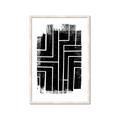 Picture of Simple Maze I _GroupedProduct_Rectangle_Portrait_Framed_Matted_