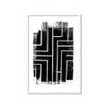 Picture of Simple Maze I _GroupedProduct_Rectangle_Portrait_Framed_Matted_