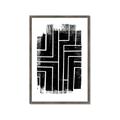 Picture of Simple Maze I _GroupedProduct_Rectangle_Portrait_Framed_Matted_