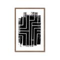 Picture of Simple Maze I _GroupedProduct_Rectangle_Portrait_Framed_Matted_