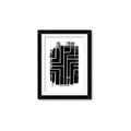 Picture of Simple Maze I _GroupedProduct_Rectangle_Portrait_Framed_Matted_