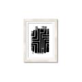 Picture of Simple Maze I _GroupedProduct_Rectangle_Portrait_Framed_Matted_