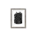 Picture of Simple Maze I _GroupedProduct_Rectangle_Portrait_Framed_Matted_
