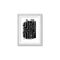 Picture of Simple Maze I _GroupedProduct_Rectangle_Portrait_Framed_Matted_