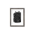 Picture of Simple Maze I _GroupedProduct_Rectangle_Portrait_Framed_Matted_
