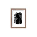 Picture of Simple Maze I _GroupedProduct_Rectangle_Portrait_Framed_Matted_