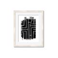 Picture of Simple Maze I _GroupedProduct_Rectangle_Portrait_Framed_Matted_