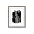 Picture of Simple Maze I _GroupedProduct_Rectangle_Portrait_Framed_Matted_