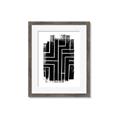 Picture of Simple Maze I _GroupedProduct_Rectangle_Portrait_Framed_Matted_