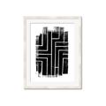 Picture of Simple Maze I _GroupedProduct_Rectangle_Portrait_Framed_Matted_