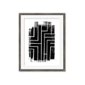 Picture of Simple Maze I _GroupedProduct_Rectangle_Portrait_Framed_Matted_