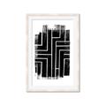 Picture of Simple Maze I _GroupedProduct_Rectangle_Portrait_Framed_Matted_