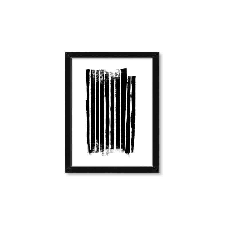 Picture of Gold & Black Lines III _GroupedProduct_Rectangle_Portrait_Framed_Matted_