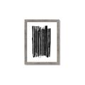 Picture of Gold & Black Lines III _GroupedProduct_Rectangle_Portrait_Framed_Matted_