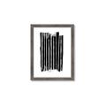 Picture of Gold & Black Lines III _GroupedProduct_Rectangle_Portrait_Framed_Matted_