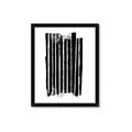Picture of Gold & Black Lines III _GroupedProduct_Rectangle_Portrait_Framed_Matted_