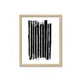 Picture of Gold & Black Lines III _GroupedProduct_Rectangle_Portrait_Framed_Matted_
