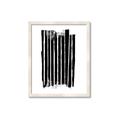 Picture of Gold & Black Lines III _GroupedProduct_Rectangle_Portrait_Framed_Matted_