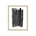 Picture of Gold & Black Lines III _GroupedProduct_Rectangle_Portrait_Framed_Matted_