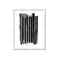 Picture of Gold & Black Lines III _GroupedProduct_Rectangle_Portrait_Framed_Matted_
