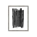 Picture of Gold & Black Lines III _GroupedProduct_Rectangle_Portrait_Framed_Matted_