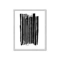 Picture of Gold & Black Lines III _GroupedProduct_Rectangle_Portrait_Framed_Matted_