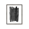 Picture of Gold & Black Lines III _GroupedProduct_Rectangle_Portrait_Framed_Matted_
