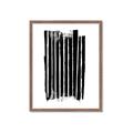 Picture of Gold & Black Lines III _GroupedProduct_Rectangle_Portrait_Framed_Matted_