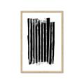 Picture of Gold & Black Lines III _GroupedProduct_Rectangle_Portrait_Framed_Matted_