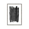 Picture of Gold & Black Lines III _GroupedProduct_Rectangle_Portrait_Framed_Matted_