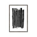 Picture of Gold & Black Lines III _GroupedProduct_Rectangle_Portrait_Framed_Matted_