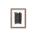 Picture of Gold & Black Lines III _GroupedProduct_Rectangle_Portrait_Framed_Matted_