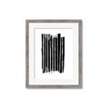 Picture of Gold & Black Lines III _GroupedProduct_Rectangle_Portrait_Framed_Matted_