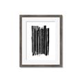 Picture of Gold & Black Lines III _GroupedProduct_Rectangle_Portrait_Framed_Matted_