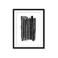 Picture of Gold & Black Lines III _GroupedProduct_Rectangle_Portrait_Framed_Matted_