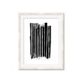 Picture of Gold & Black Lines III _GroupedProduct_Rectangle_Portrait_Framed_Matted_