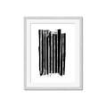 Picture of Gold & Black Lines III _GroupedProduct_Rectangle_Portrait_Framed_Matted_