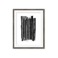 Picture of Gold & Black Lines III _GroupedProduct_Rectangle_Portrait_Framed_Matted_