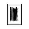 Picture of Gold & Black Lines III _GroupedProduct_Rectangle_Portrait_Framed_Matted_