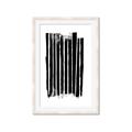 Picture of Gold & Black Lines III _GroupedProduct_Rectangle_Portrait_Framed_Matted_