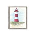 Picture of Red Lighthouse _GroupedProduct_Rectangle_Portrait_Framed_Matted_