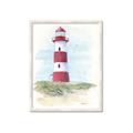 Picture of Red Lighthouse _GroupedProduct_Rectangle_Portrait_Framed_Matted_
