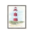 Picture of Red Lighthouse _GroupedProduct_Rectangle_Portrait_Framed_Matted_